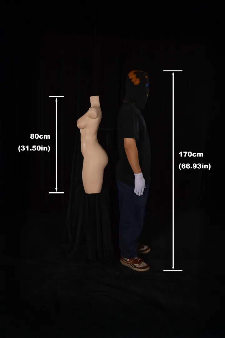 Climax 80cm Curvy Silicone Torso